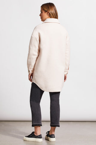 alt view 4 - BOILED WOOL JACKET WITH POCKETS-Blush